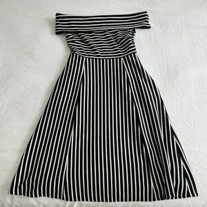 Banana Republic Off Shoulder Midi Dress